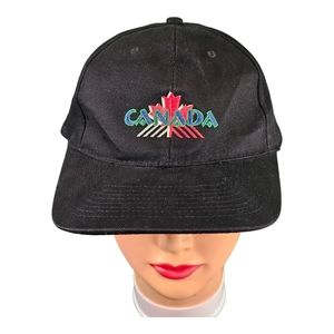 Canada Red Maple Leaf Embroidered Hat Adjustable Baseball Cap‎